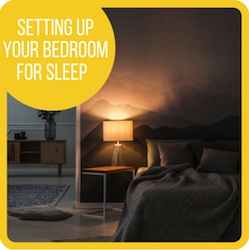 Setting up your bedroom for sleep 